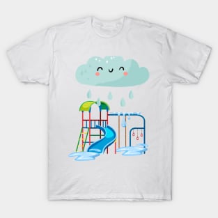 Kids rainy day playground T-Shirt